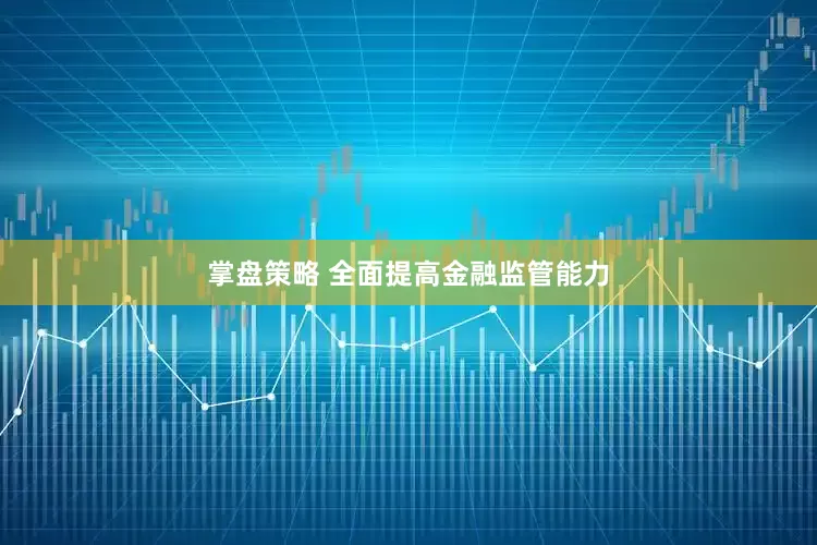 掌盘策略 全面提高金融监管能力
